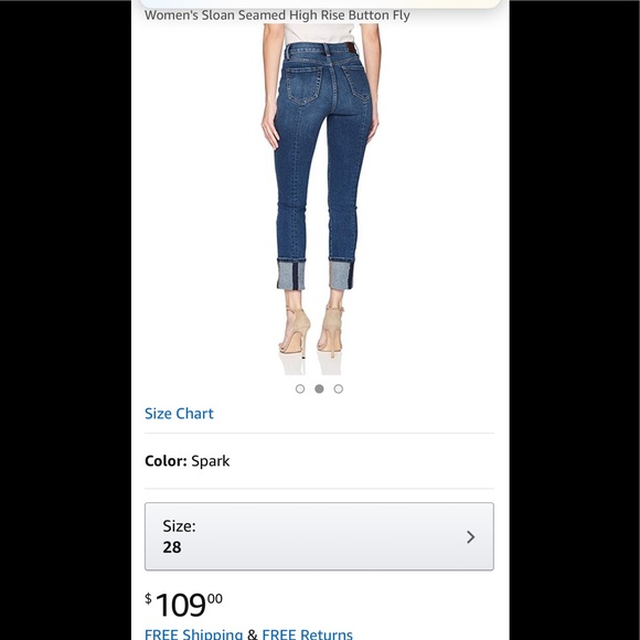 Level 99 Denim - Level 99 High Waist Seamed Jeans